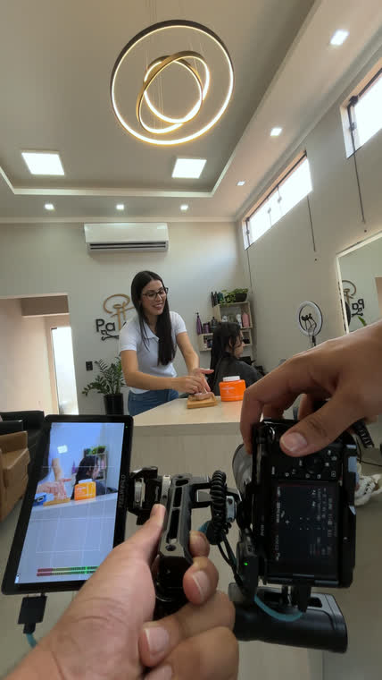 Palace Hair — Bastidores