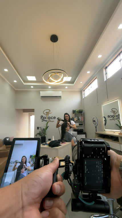 Palace Hair — Bastidores